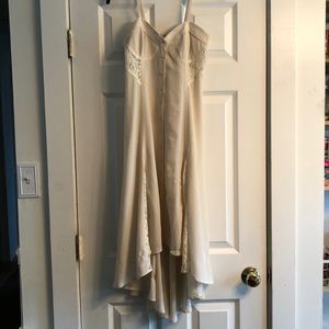 Kimchi Blue Maxi Dress with Lace Details